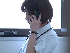 Horny Kotomi Saeki makes a guy happy by bouncing on his big cock