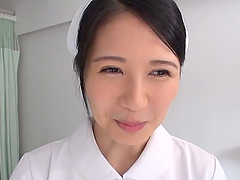 Asian doctor Sakamoto Sumire gets licked and fucked on the bed
