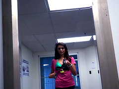 Shaved pussy brunette Ariana Marie gets fucked good in missionary