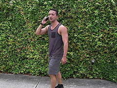 Cock hungry brunette Alexis Blaze knows how to pleasure a stiff dick