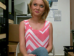 Video of amateur blonde girl Dakota Skye getting fucked good