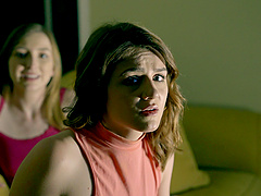 Hot ass chicks Gracie Green and Rosalyn Sphinx fucked by a masked man