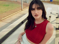 Hardcore pussy and ass drilling with naughty stranger Mia Taylor