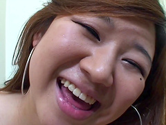 Messy facial ending for naughty wife Felitia after giving head