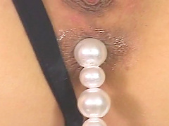 Asian hottie Mei Amasaki enjoys getting her ass poked with toys