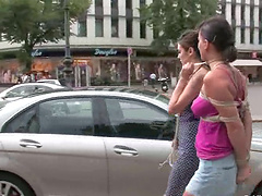 Attractive Girl Gets Lured Into BDSM Shit!