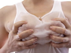 Oiled hottie Giselle Palmer enjoys having sex with her boyfriend