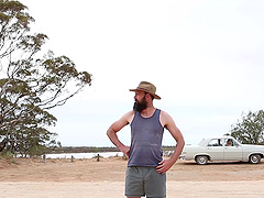 Amateur video of behind the scenes of porn making with a cutie