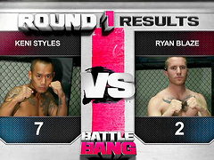 Bubble butt blondie Lexi Belle gets fucked by a match winner