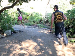 Quickie fucking in the car and in bedroom with HOT Emily Willis