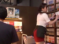 Kinky Quickie in a public place with horny cutie Hoshino Hibiki