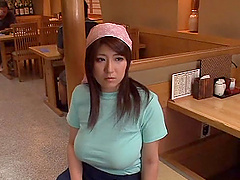 Horny Japanese amateur Rina Araki gets pleasured by a kinky dude