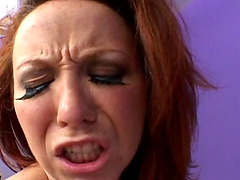 Dude with a large cock fucks tight asshole of sexy Trinity Post