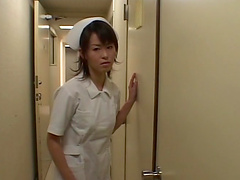 Slutty nurse Konomi Sakura gets spanked & fucked by her coworker