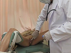 Rough fucking in the doctors office with sexy Tamami Yumoto