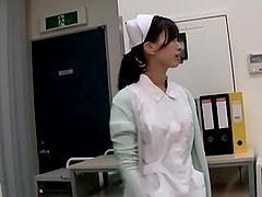 Horny nurse enjoys while being fucked by her patient - Anna Noma