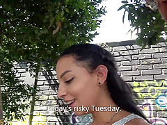 Gorgeous wife gets fucked from behind by her hubby - Matilde Ramos