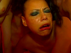 Hardcore group fucking with horny Ginger Hill and Lara Tinelli