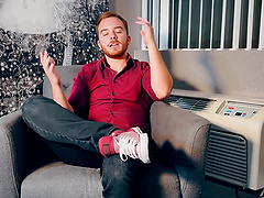 Interracial gay dick sucking and fucking in the bedroom - HD