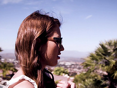 Paige Owens enjoys while giving her BF a deepthroat blowjob