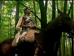 Hardcore outdoor fucking with Nicole Love and Luna Corazon