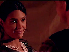 Clothed sex in missionary position with Apolonia Lapiedra