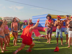 Group fucking and dick sucking with lovely Alexis Tae & Lulu Chu