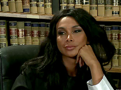 Naughty Gay Guy Sucking and Getting Fucked by a Brunette Ladyboy's Dick