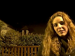 Passionate fucking in the living room with hot stranger Melissa Gracia