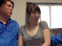 Sexy Asian girl takes off her panties to be pleasured with toys