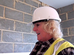 Outdoors video of chubby matures Trisha and Claire having fun