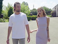 Fucking in the bathroom with trimmed pussy hottie Tiffany Tatum