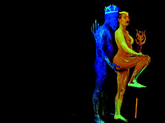 Kinky fucking with body paint makes adorable Charli Red moan