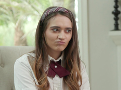 Sweet girls with long hair want to be fucked after college classes