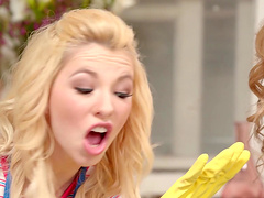 Lesbian hotties have amazing oral sex with hot Mackenzie Moss