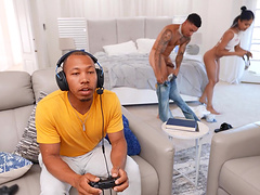 Ryder Rey enjoys while sucking her boyfriend's big dick - HD