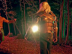 Eveline Dellai moans while getting penetrated hard by her man