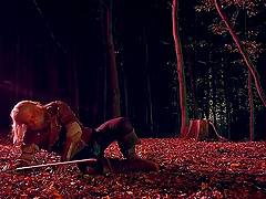 Eveline Dellai moans while getting penetrated hard by her man