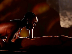 Erotic interracial fucking with ravishing Zaawaadi & her man