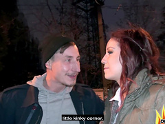 Natalie Holt sucking a cock while getting her wet pussy licked