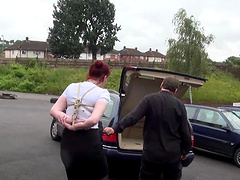 Sacha moans while getting tortured by a total stranger - BDSM