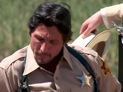 Group outdoor fucking with slutty Julia Ann and Natasha Marley