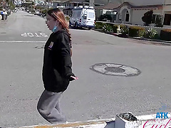 Alina West enjoys while getting nicely fingered in POV video