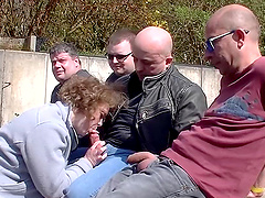 Tina S. moans while getting fucked during MMF threesome - HD