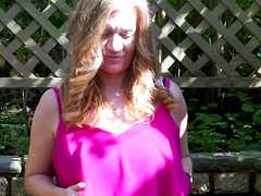 Solo Lily May enjoys while gently fingering her juicy pussy