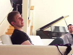 Penny Pax wearing sexy lingerie enjoys while being pleasured