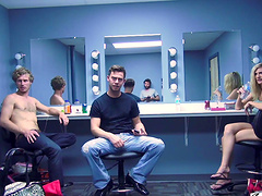 Amanda Tate and Dane Cross having fun during group dicking