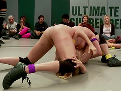 Lesbian Wrestling Gets Popular All Over The State!