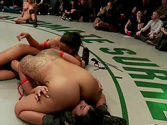 Babes Wrestling Get Out Of Control, This Is Sex Abuse!