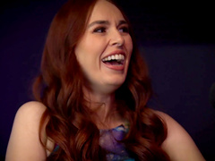 Kiki Vidis enjoys while talking about rough anal dicking